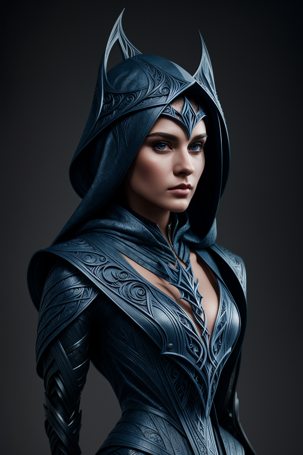 00018-[number]-3380887618-a photo of  beautiful woman wearing hood in EPEpochElfStyleV2,  hyper detailed masterpiece, dynamic, awesome quality,.png